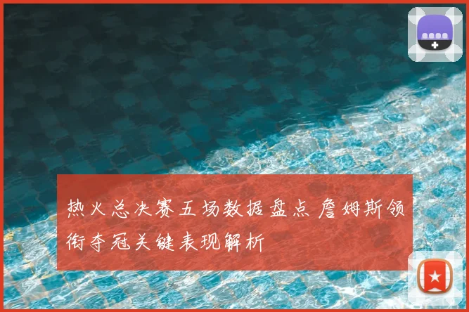 热火总决赛五场数据盘点 詹姆斯领衔夺冠关键表现解析