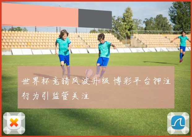 世界杯竞猜风波升级 博彩平台押注行为引监管关注